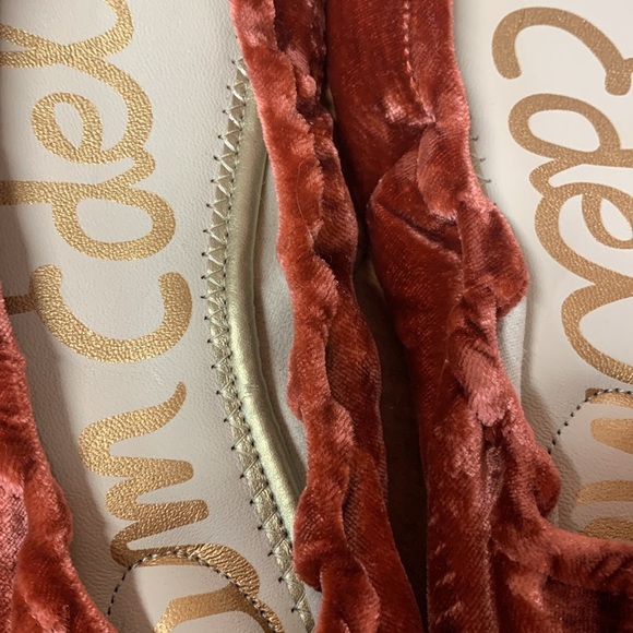 Sam Edelman Velvet Ballet Flat, size 8 - Picture 3 of 6